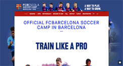 Desktop Screenshot of fcbarcelonacamp.com