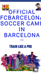 Mobile Screenshot of fcbarcelonacamp.com